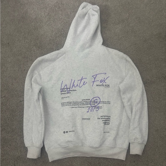 White Fox Hoodie - Picture 3 of 5